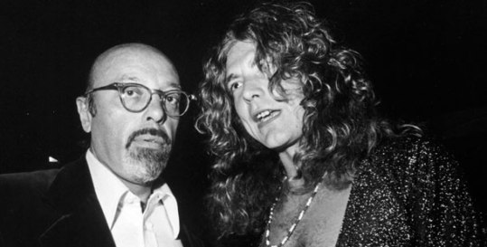 Ahmet Ertegün ve Robert Plant
